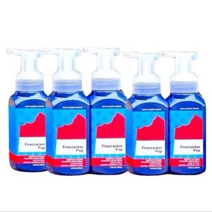 BATH AND BODY WORKS FIRECRACKER POP FOAMING HAND SOAPS
